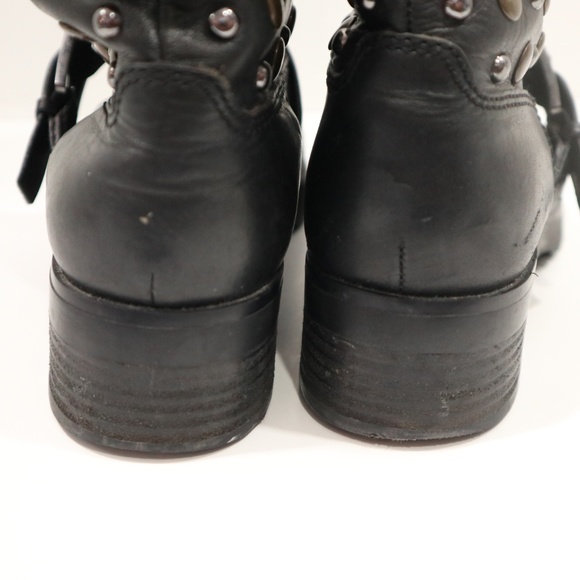 Michael Kors Boots Size 7.5 Leather Studded Boots - Picture 5 of 8